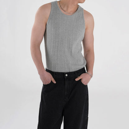 Plain Sleeveless T-Shirt WN20300