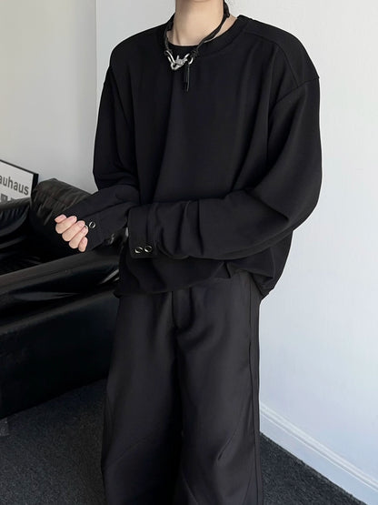 Simple Basic Long Sleeve T-Shirt WN19346