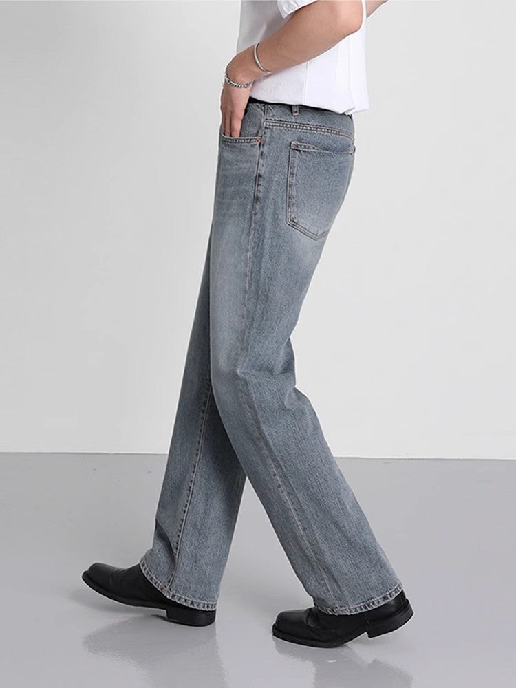 Washed Denim Jeans WN6580