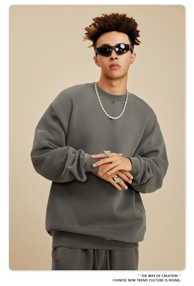 Oversize Washed Sweatshirt WN6028