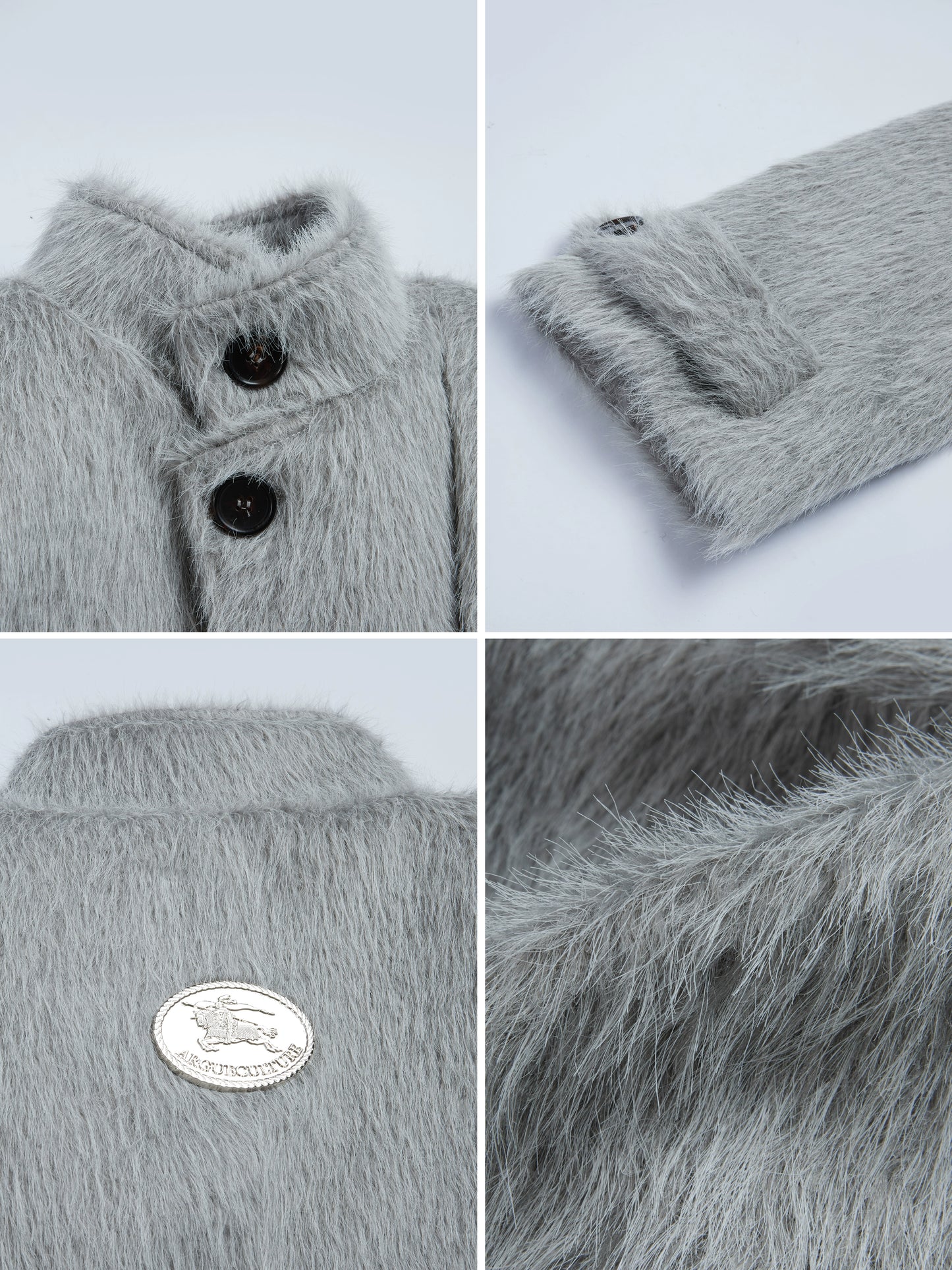 Heavyweight Belted Wool Long Coat WN22602