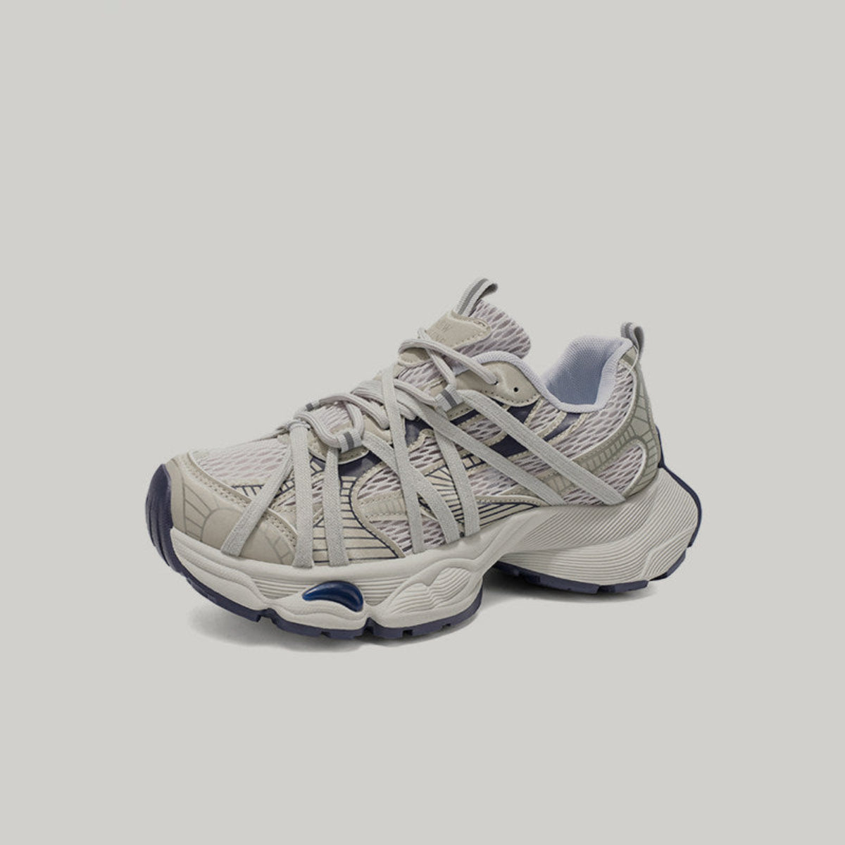 Mesh Strap Panel Chunky Sneakers WN23431