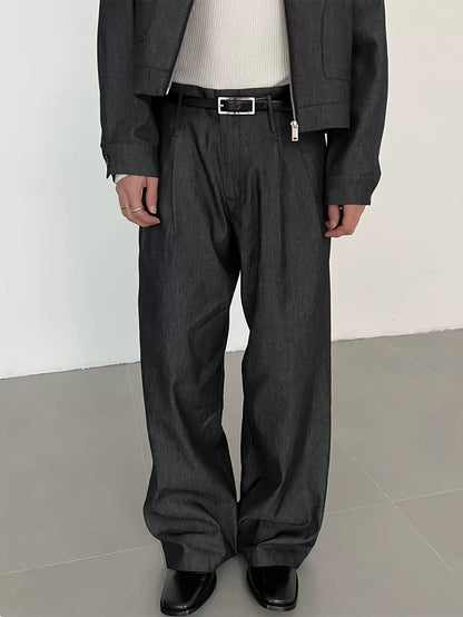 Wide Leg Denim Jeans WN21618