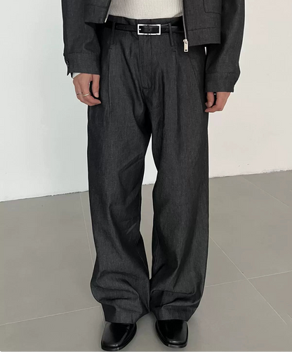 Wide Leg Denim Jeans WN21618