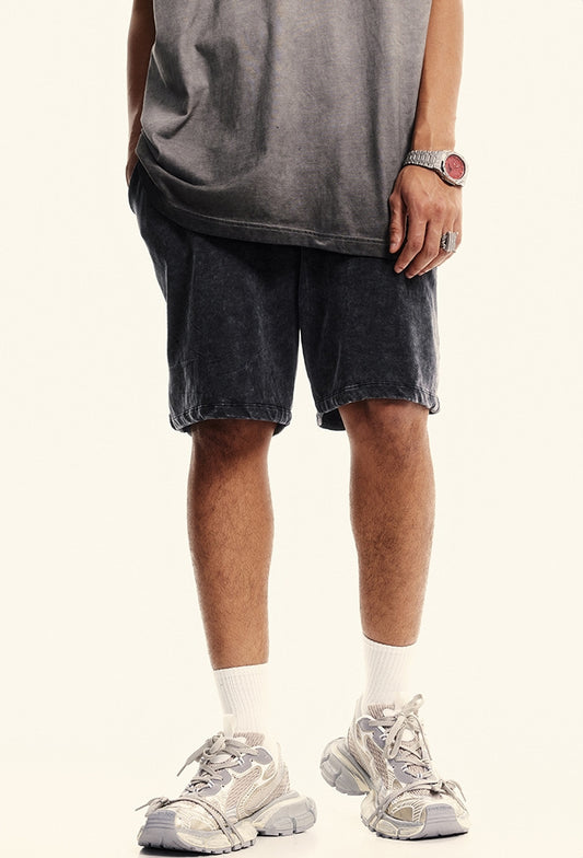 Washed Sporty Short Pants WN6169