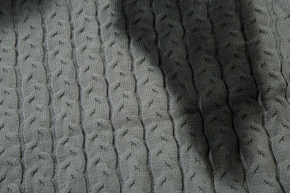 Colorblock Spray Paint Patchwork Oversize Knit Cardigan WN11442