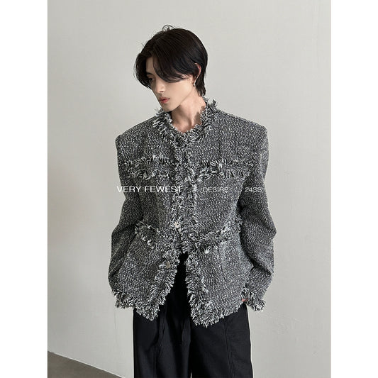 Heavyweight Design Wool Jacket WN8955