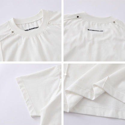 Panel Studs Short Sleeve T-Shirt WN26798