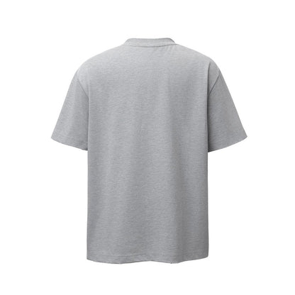 Paint Letter Short Sleeve T-Shirt WN26752