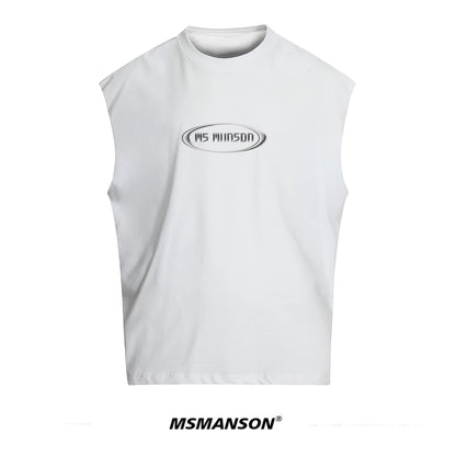 Oversize Sleeveless T-Shirt WN18665
