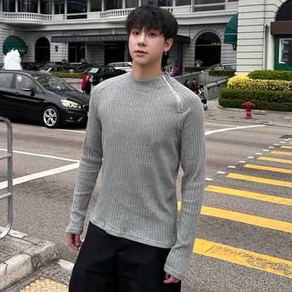 Rib Raglan Long Sleeve T-Shirt WN25189