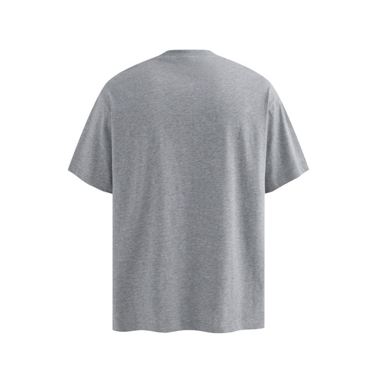 Portrait Letter Print Short Sleeve T-Shirt WN25415