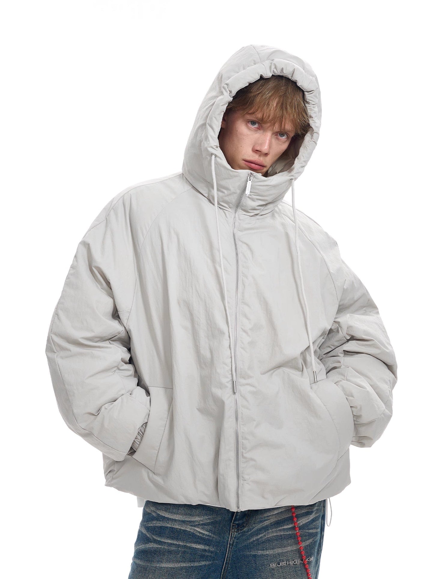 Thick Oversize Hooded Puffer Jacket WN9805