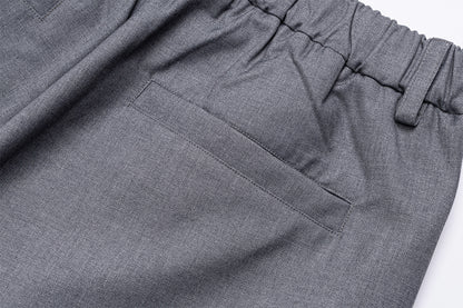 Pleats Wide Leg Half Pants WN25426