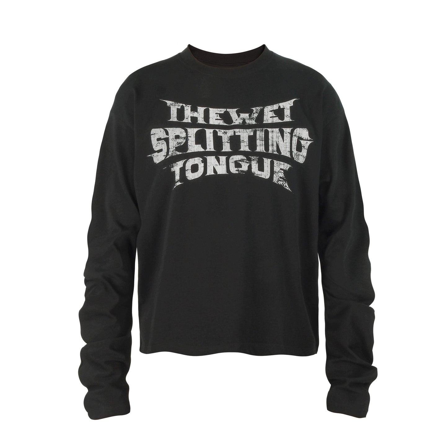 Crack Letter Long Sleeve T-Shirt WN26613