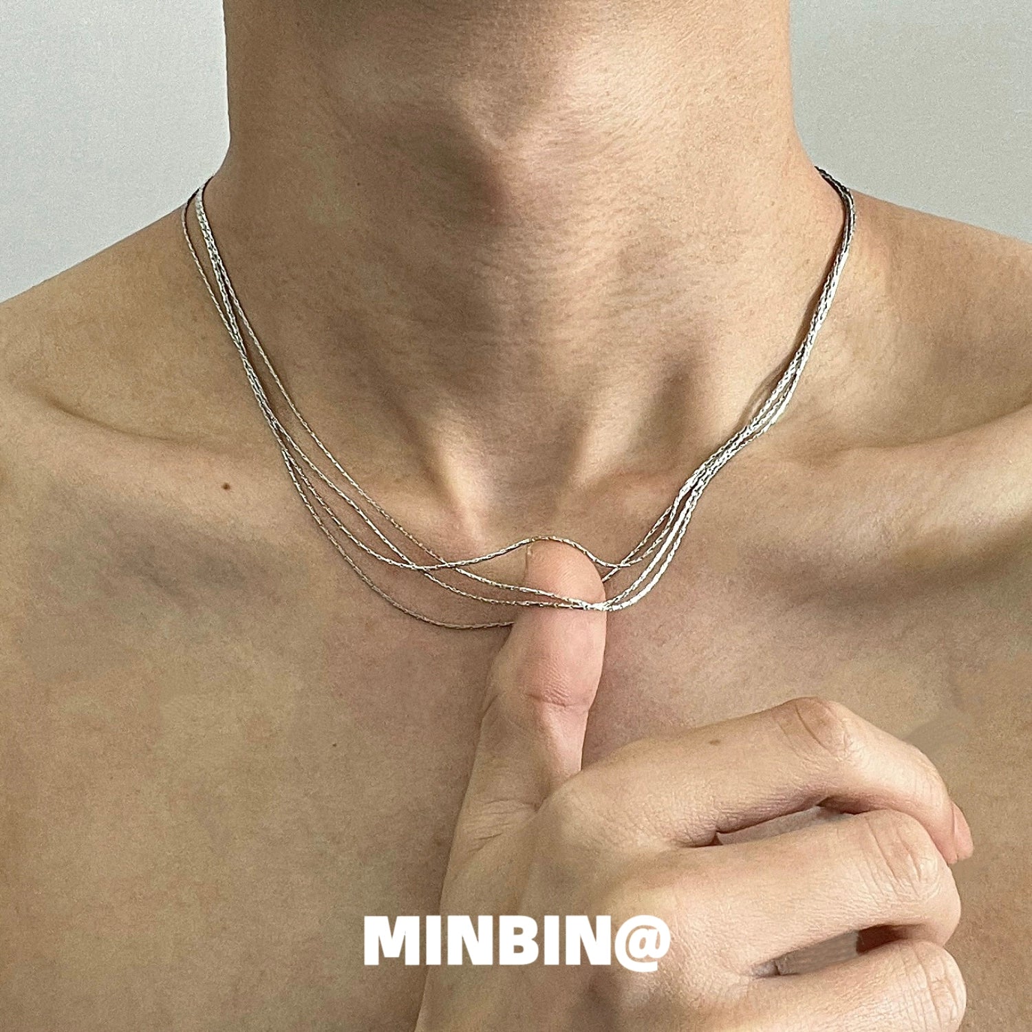 Layered Design Necklace WN19225