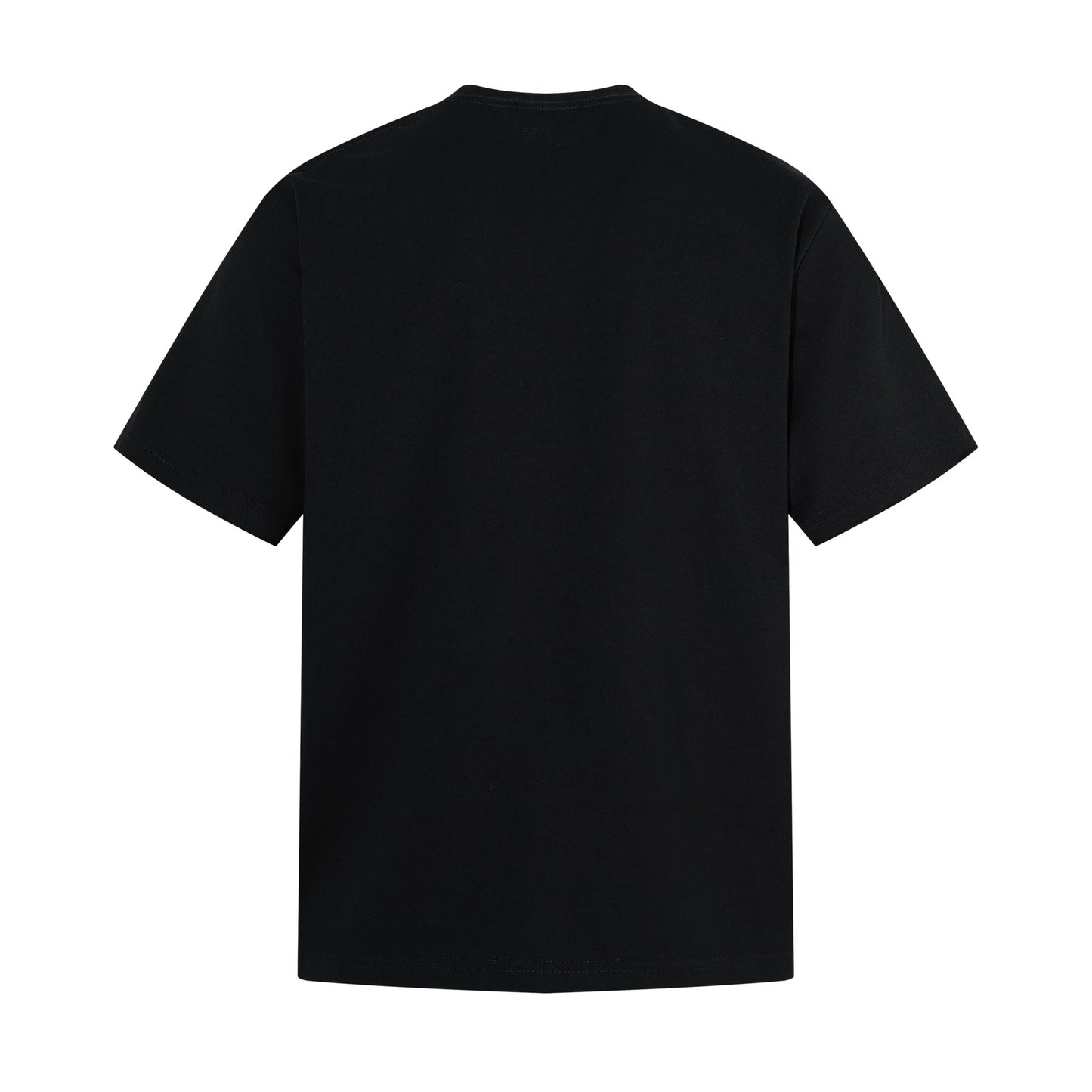 Damage Portrait Print Short Sleeve T-Shirt WN25495