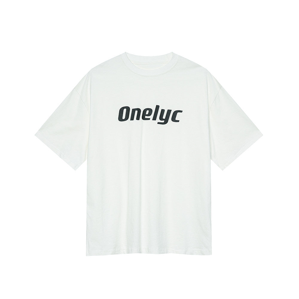 Letter Print Short Sleeve T-Shirt WN24974