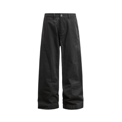 Pleats Panel Wide Leg Pants WN26293