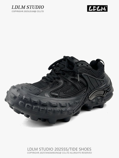 Lightweight Mesh Splicing Thick Sole Sporty Sneakers WN21254