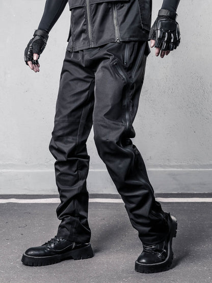 Bonded Seam Side Zipper Functional Cargo Pants WN22547