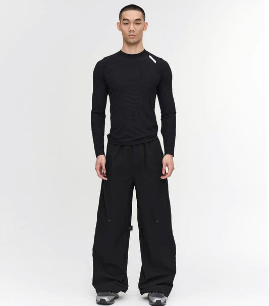 Fleece-Lined Drawstring Sporty Pants WN13798