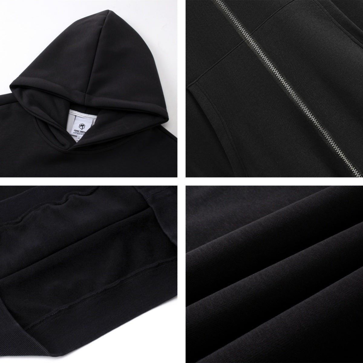 Fleece Lining Zipper Hoodie WN11127