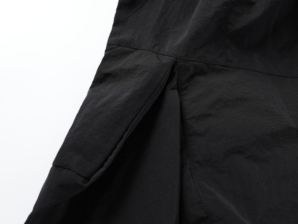 Utility 3D Pocket Wide Leg Cargo Half Pants WN27888