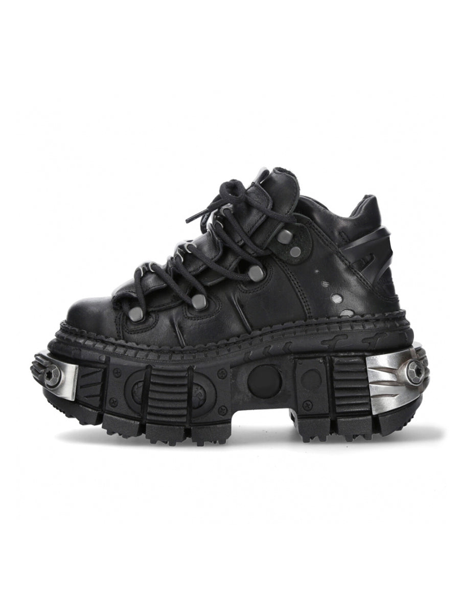 Derby Design Chunky Sole Large Toe Shoes WN19191