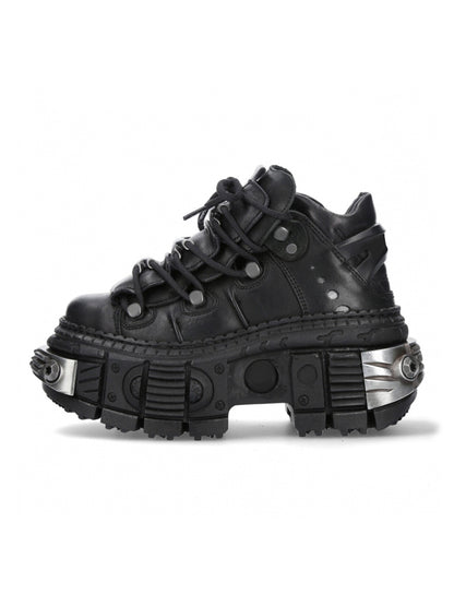 Derby Design Chunky Sole Large Toe Shoes WN19191