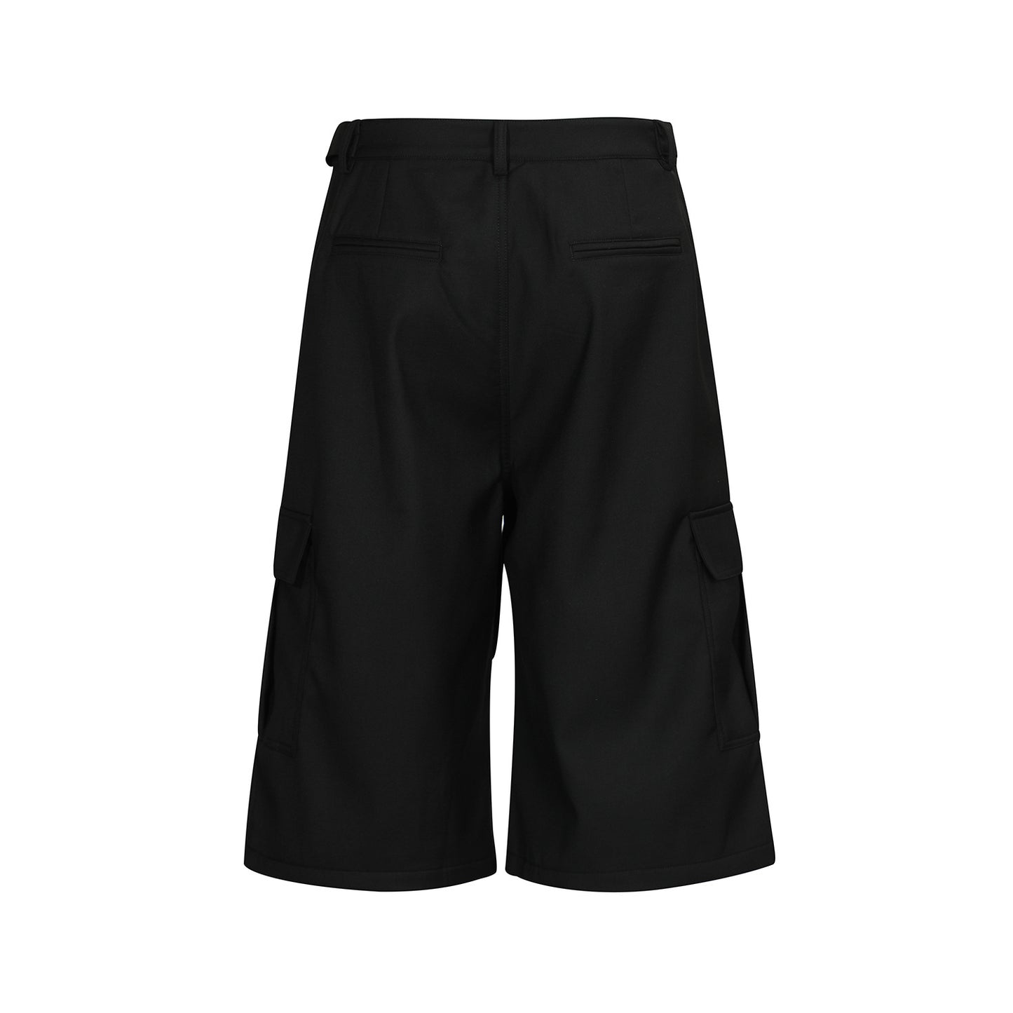 Side Pocket Wide Leg Half Pants WN15553