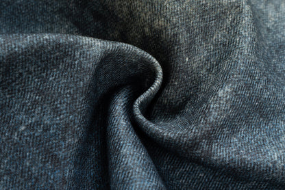 3D Print Washed Wide-Leg Denim Jeans WN11346