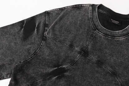 Heavyweight Washed Tie-Dye Short Sleeve T-Shirt WN25749