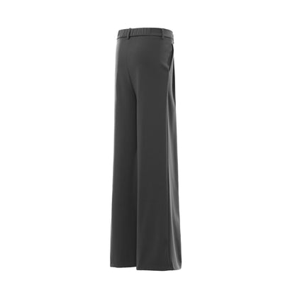 Drape Pleats Wide Leg Trousers WN25664