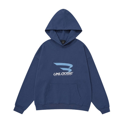 Embroidery Oversize Pullover Hoodie WN12464