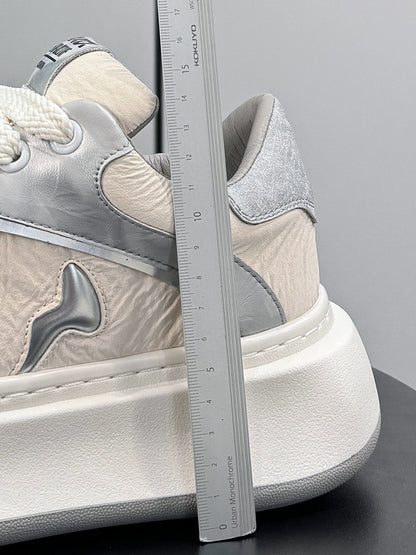 Platform Height Increase Round Toe Sneakers WN24799