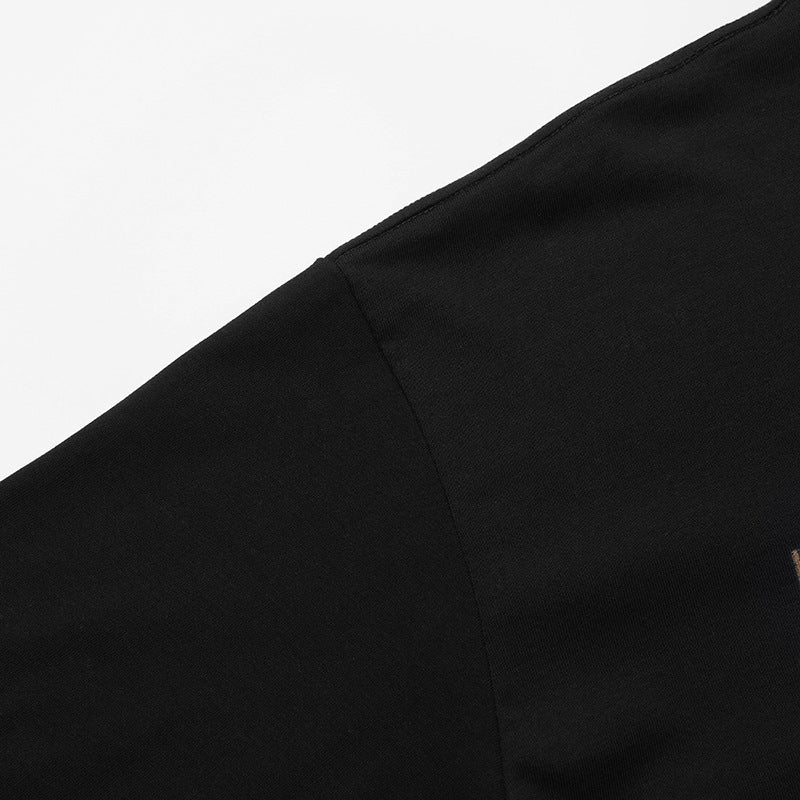 Lips Print Washed Oversize Short Sleeve T-Shirt WN18592