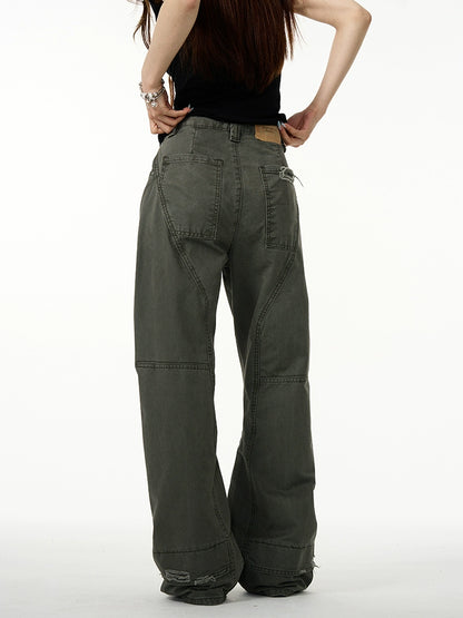 Straight Denim Jeans WN7593