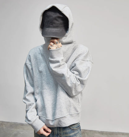 Washed Heavy Oversize Zipper Hoodie WN21179