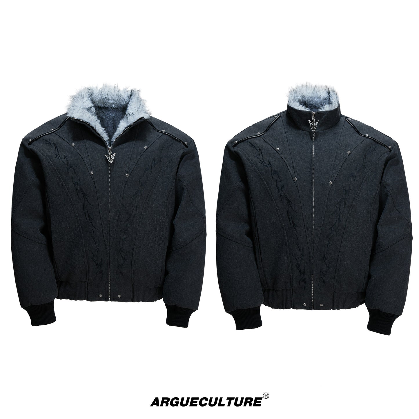 Heavyweight Washed Canvas Fleece Lining Short Jacket WN23321