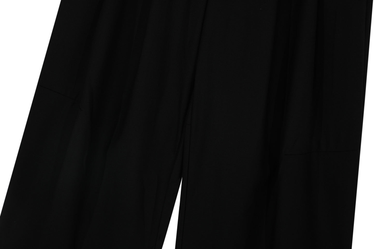 Metal Buckle Pleats Wide Leg Pants WN25953