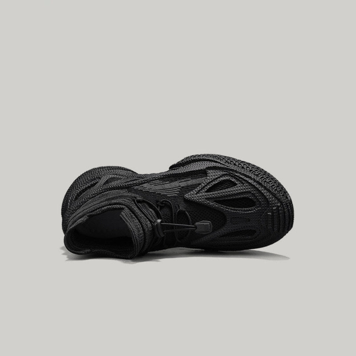 High-Top Hollow Out Chunky Sole Slip-On Sneakers WN23484