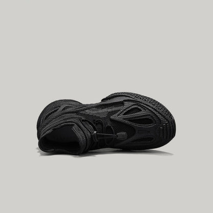 High-Top Hollow Out Chunky Sole Slip-On Sneakers WN23484