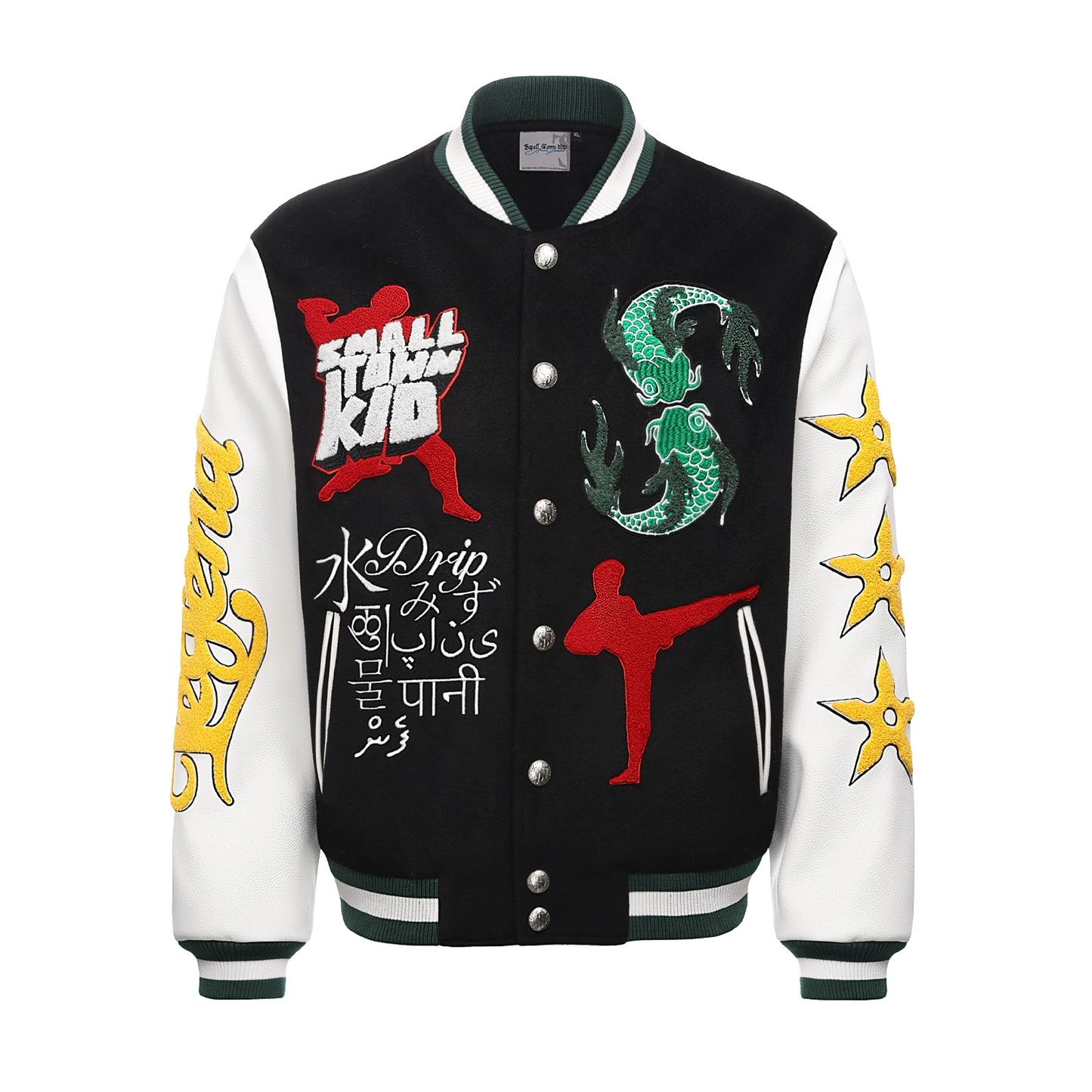 Kung Fu-Inspired Baseball Jacket Lunar New Year Edition WN11965