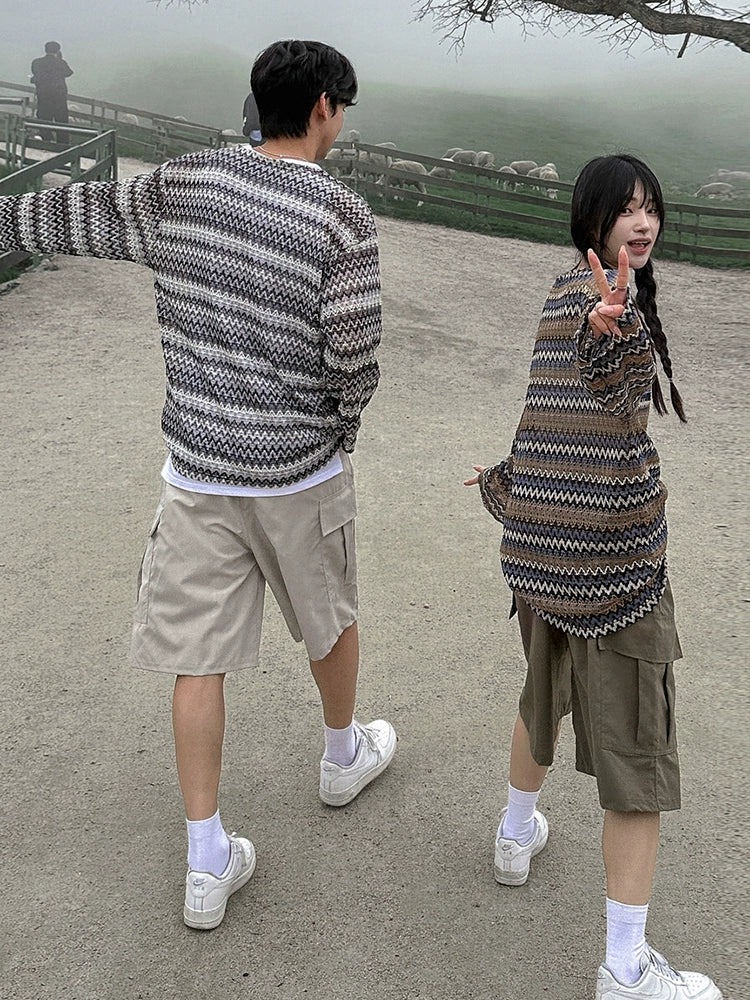 Wide Leg Cargo Half Pants WN20277