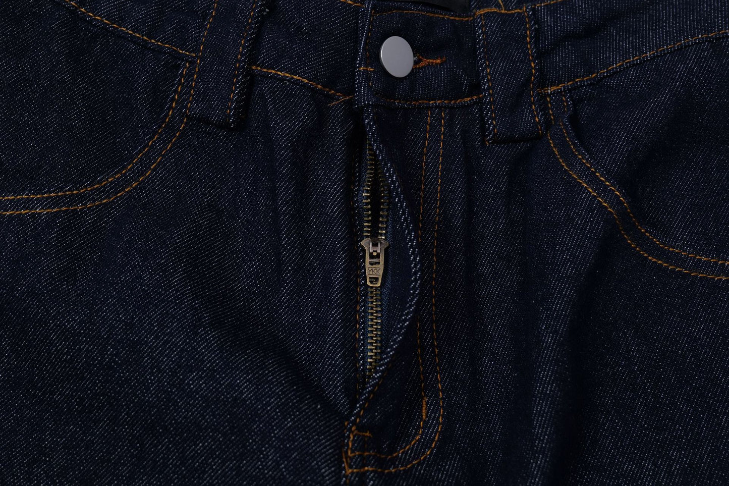 YKK Zipper Heavy-Duty Denim Jeans WN13139