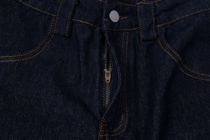 YKK Zipper Heavy-Duty Denim Jeans WN13139