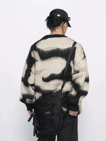 Oversize Knit Sweater WN10941