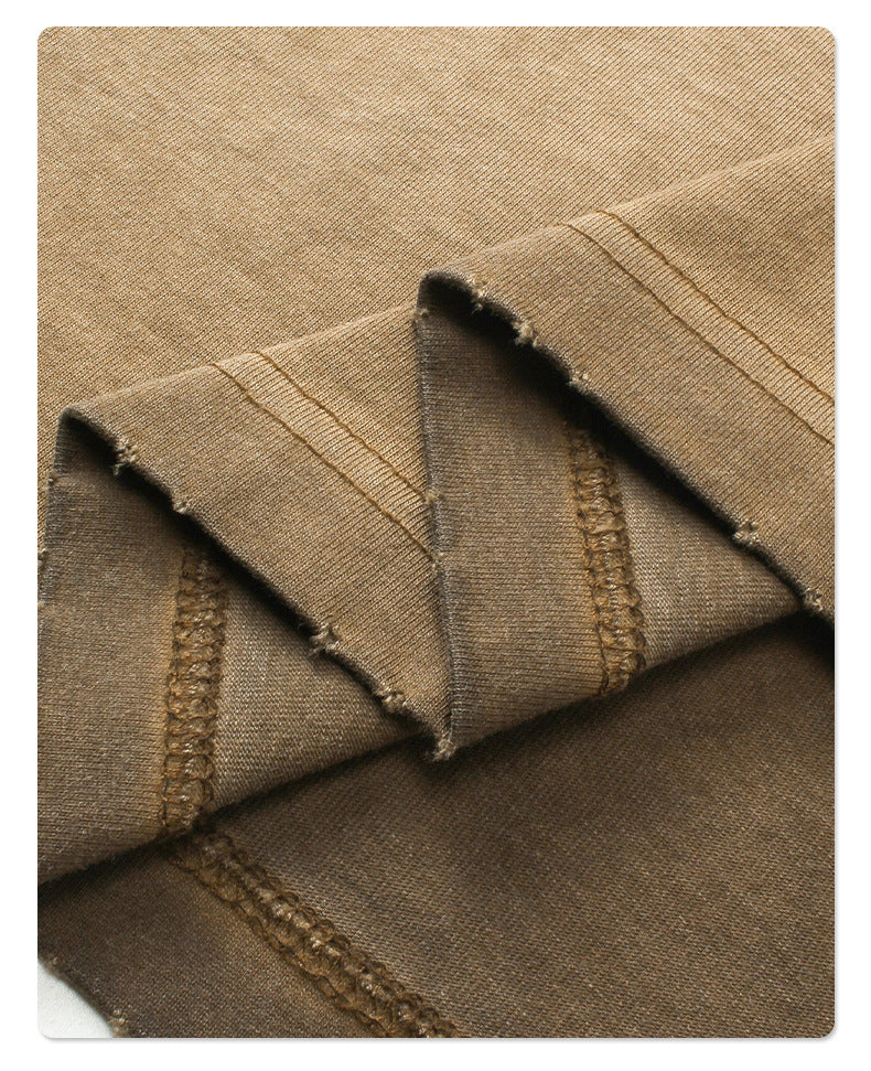 Water Washed Long Sleeve T-Shirt WN7812