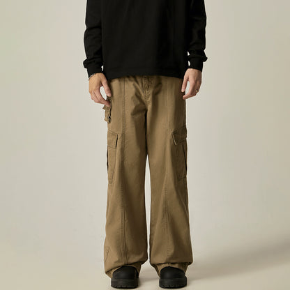 Wide Leg Cargo Pants WN8982